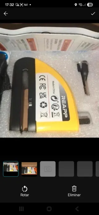 Candado Alarma REAPP Nuevo