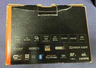 Cámara Sony A6400, 5400 fotos, nada de video