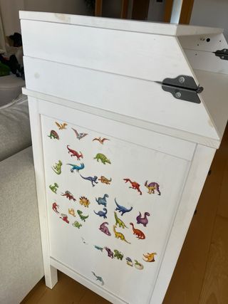 Cómoda SUNDVIK con cambiador, blanco