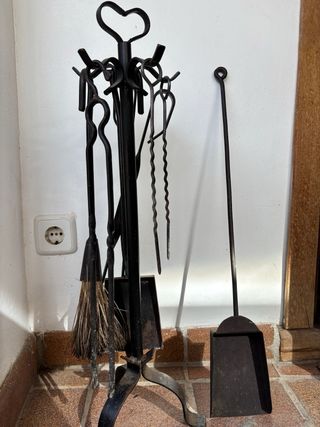 Estufa de leña JOTUL hierro fundido con accesorios