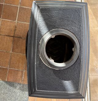 Estufa de leña JOTUL hierro fundido con accesorios