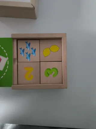 Juego de mesa de madera Goki Domino