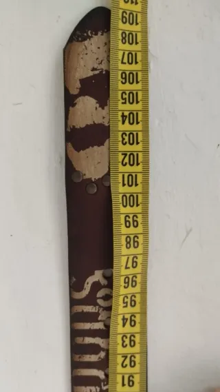 Guess Jeans Cinturón Marrón Estampado