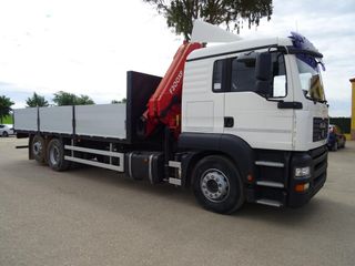 MAN TGA 26 320-CAMIONES GRUAS