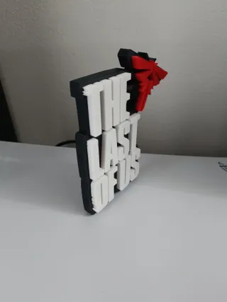 Targhetta The Last of Us con logo