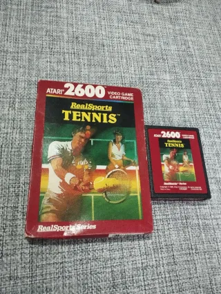 Juego Atari 2600 RealSports Tennis