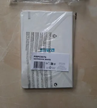 Quaderno Pirelli bianco