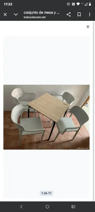 Mesas h sillas San miguel 10 mesas y 40 sillas