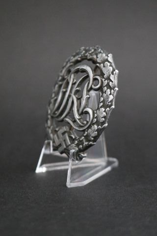 Insignia Alemana Deportes DRL Plata 1937 IIWW