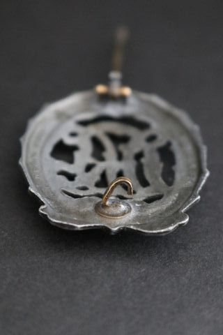 Insignia Alemana Deportes DRL Plata 1937 IIWW