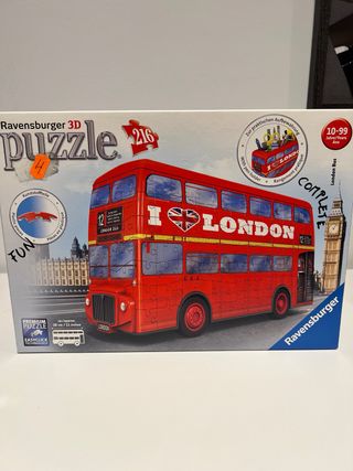 Puzzle 3D Ravensburger Autobús Londres 216 piezas