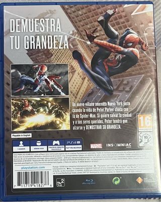 Marvel Spider-Man PS4 Juego