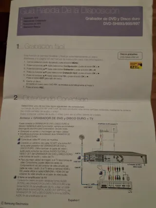 Reproductor DVD Samsung RAM-RW-R