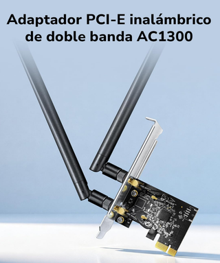Adaptador WiFi PCIe Cudy AC1300