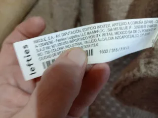 Chándal Lefties mujer beige recto