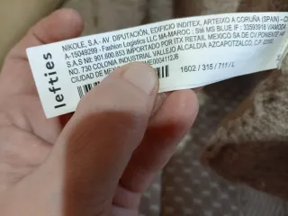 Chándal Lefties mujer beige recto