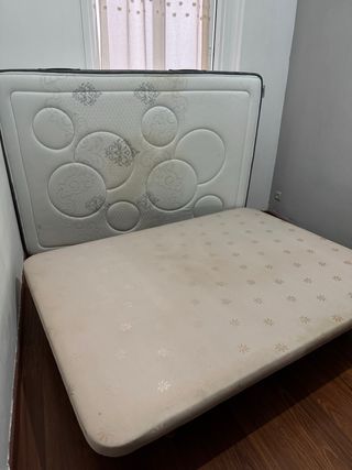 Colchón y Base Tapizada FLEX