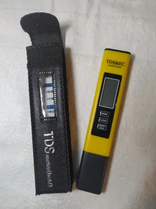 Lote Acuario: Comedero + Medidor pH + TDS