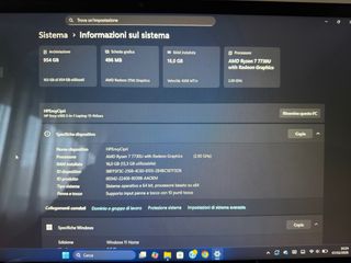 HP Envy x360 2-in-1 Ryzen 7 16GB RAM 1TB SSD