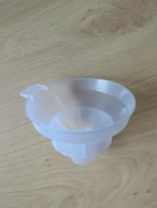 Embudo sal lavavajillas