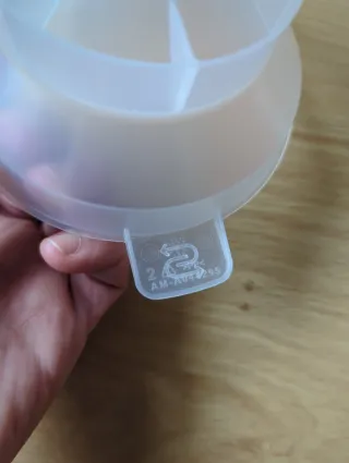 Embudo sal lavavajillas