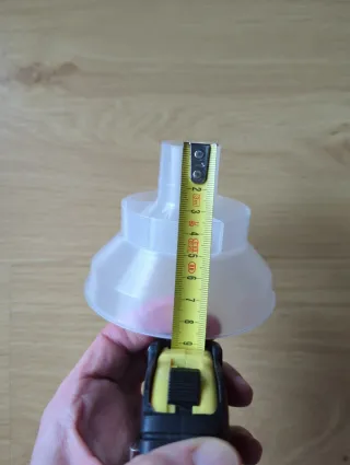 Embudo sal lavavajillas