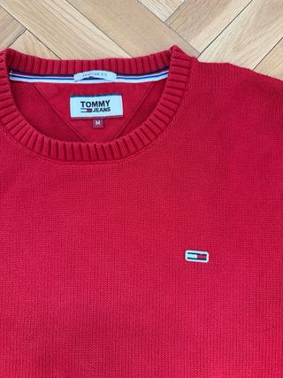 Jersey Tommy Hilfiger Rojo Talla M