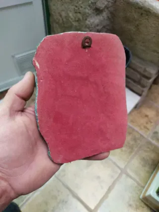 Placa Decorativa Maya Malaquita