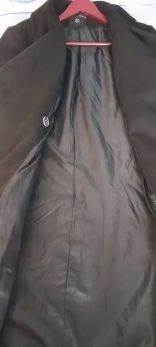 Abrigo largo Negro Dorothy Perkins tal