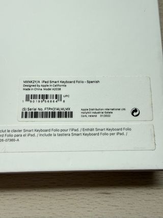 Funda Teclado Smart Keyboard Folio iPad