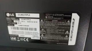 Televisor LG 32 Negro Smart tv