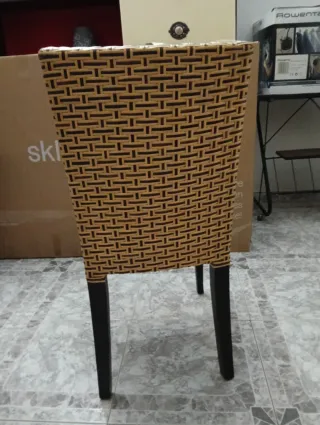 Pack 6 Sillas Comedor Estilo Ratán/Colonial