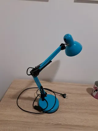 Flexo de estudio azul