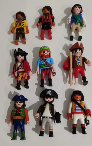 Lote Piratas Playmobil