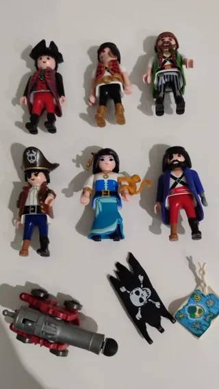 Lote Piratas Playmobil