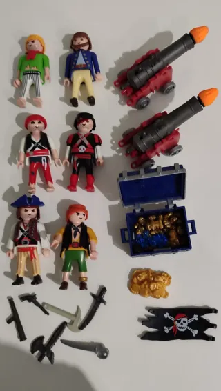 Lote Piratas Playmobil
