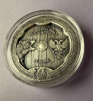 Moneda Plata 2 Oz 2024 Valkyries Solveig