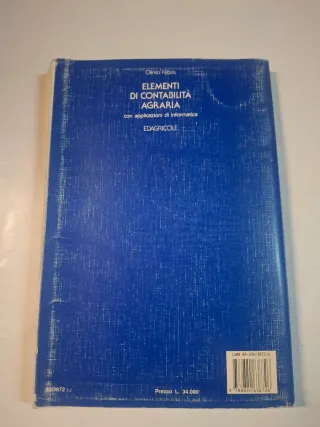 Elementi di Contabilità Agraria