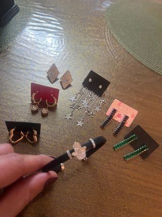 Lotto gioielli oro e argento