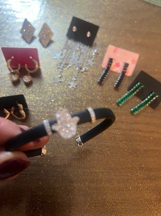 Lotto gioielli oro e argento