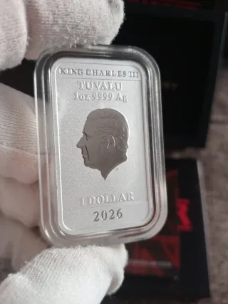 Onza plata Stranger Things T1