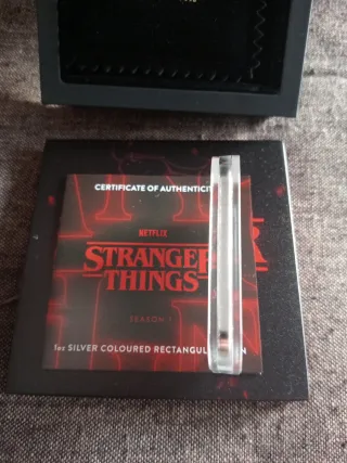 Onza plata Stranger Things T1