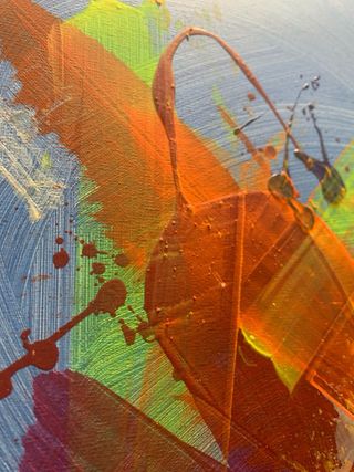 Quadro astratto Alby di A.Cacace 40x50 cm