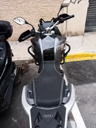 Moto MITT 555TT Adventure Negra/Plata