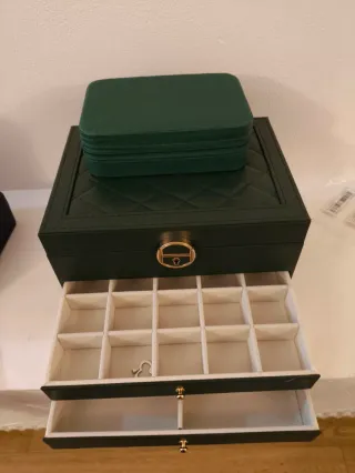 Set portagioie verde