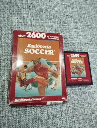 Juego Atari 2600 RealSports Soccer
