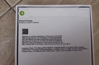 iPhone 17 Pro Max Naranja Nuevo en su caja