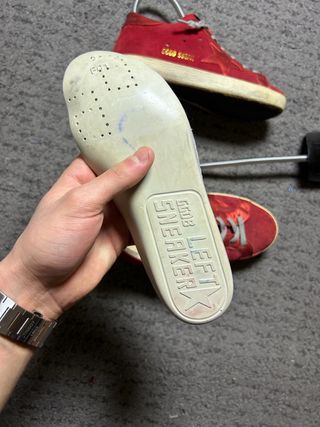 Golden Goose Superstar Talla 36 Roja