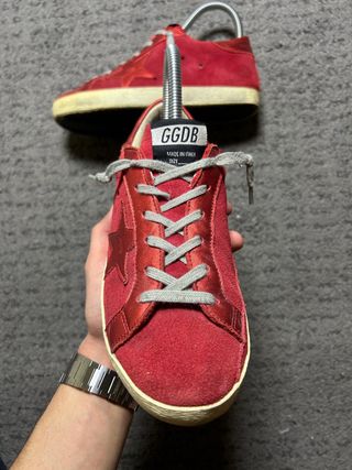 Golden Goose Superstar Talla 36 Roja