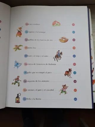 Cuentos variados para niños.